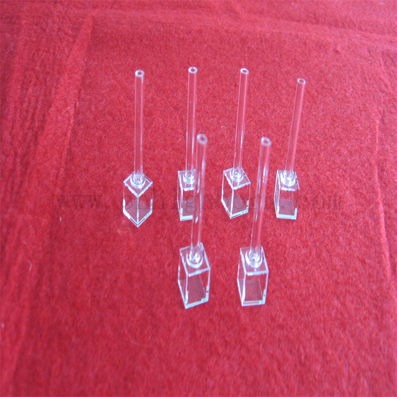 Laborquarzatomic Gas Chamber Cuvettes Glasquarz -Küvette