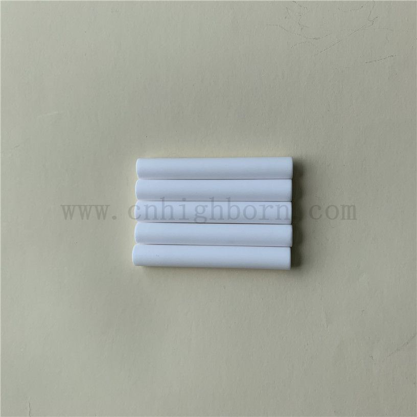 Hochtemperatur 95% 99% AL2O3 Keramik Teil Aluminiumoxid -Keramik -Schlauch