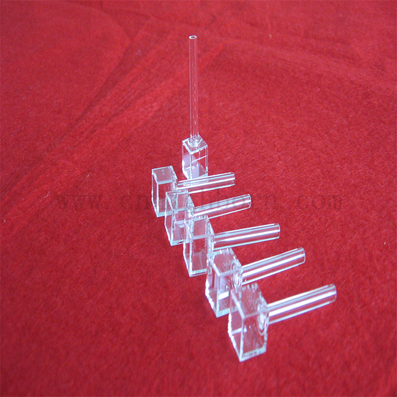 Laborquarzatomic Gas Chamber Cuvettes Glasquarz -Küvette