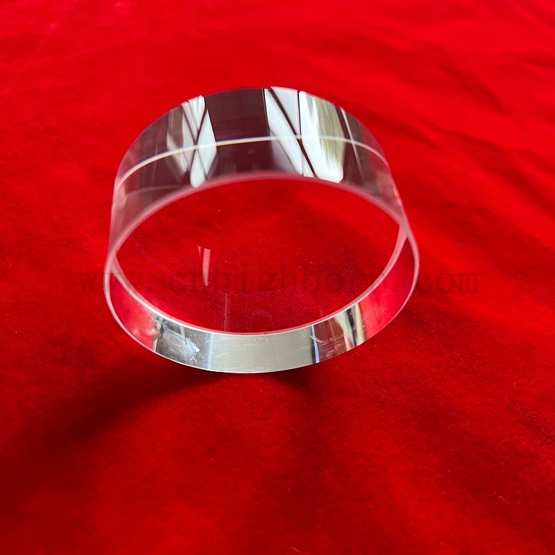 Customisierte hochwertige große transparente Quarz -Silica -Glasplatte mit großer Größe