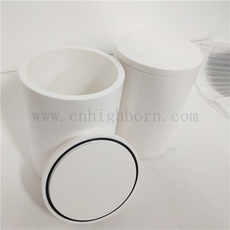 1000 ml ZRO2 Zirkonia Keramikplanetary Ball Mill Mahlgläser mit Deckel