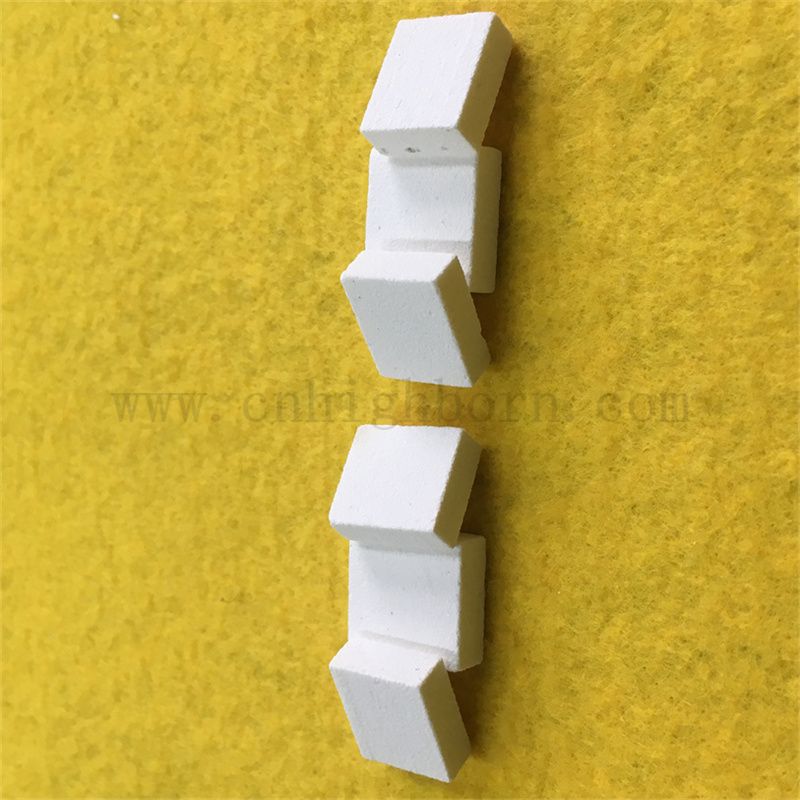 Customized Porous Ceramic Duftaroma Diffusor Quadratplatte