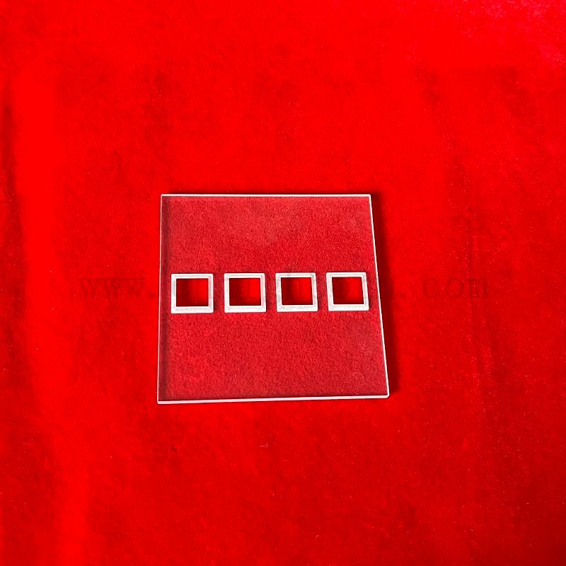 Poliertes Quarzglasbrett mit Multibore für Laborwasser, die wirbeln