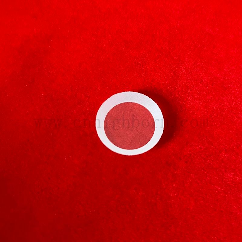 Scharfe runde Quarzglaslinsen für Taschenlampen