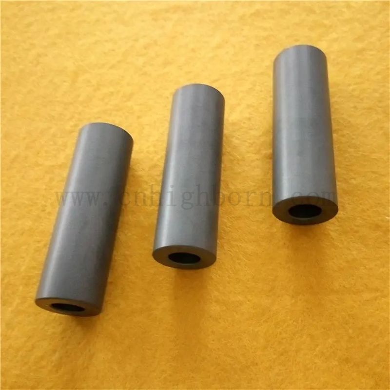 Korrosionsbeständigkeit SIC -Rohr Silizium Carbid Keramikhülsenrohr für die Industrie