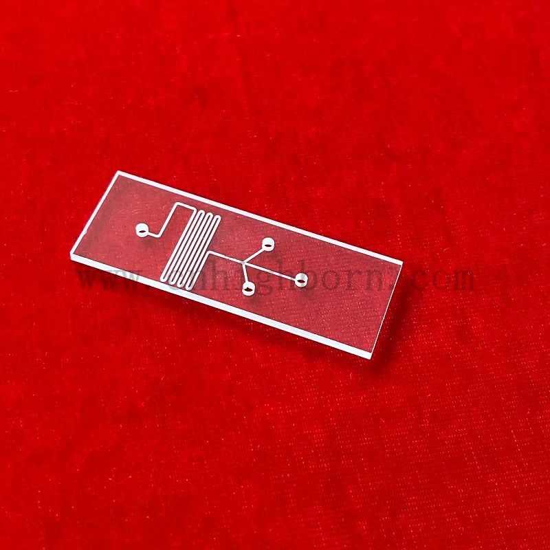 Mikroreaktor-Quarzchip 