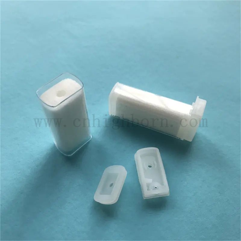 Heiße Schmelzschaum ohne Kleber Haustier integrierter Ölspeicher Baumwollstange für elektronische Zigarette 