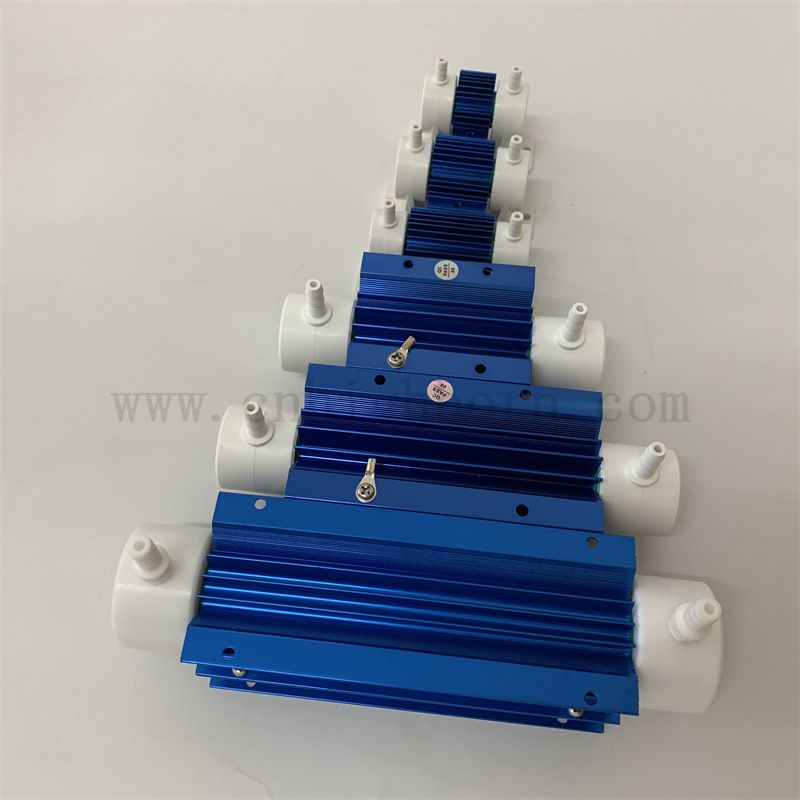  Einstellbare Wasserbehandlungsausrüstung Luftkühlung Quarzrohr Ozongenerator 