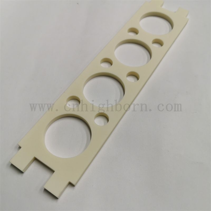 Customized 99%Alumina Keramik CNC Schneidplatte Al2o3 Platte