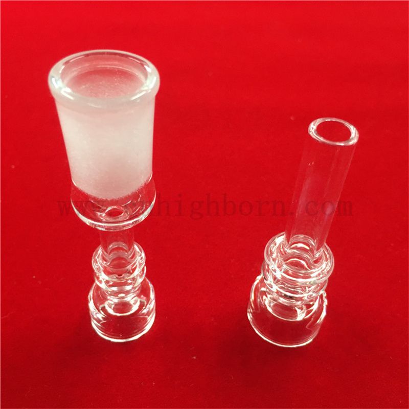 Hochwertiger undurchsichtiger Basisquarz -Banger -Quarzglas stromabwärts