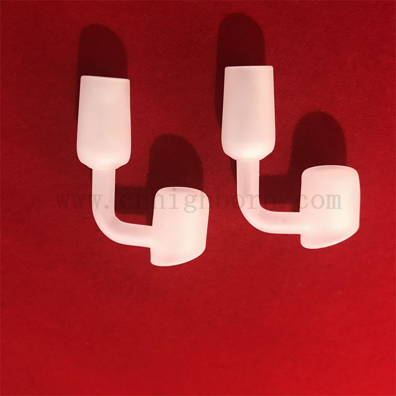 Wärmewiderstand flacher Boden undurchsichtig milchig weißer Quarzknalze