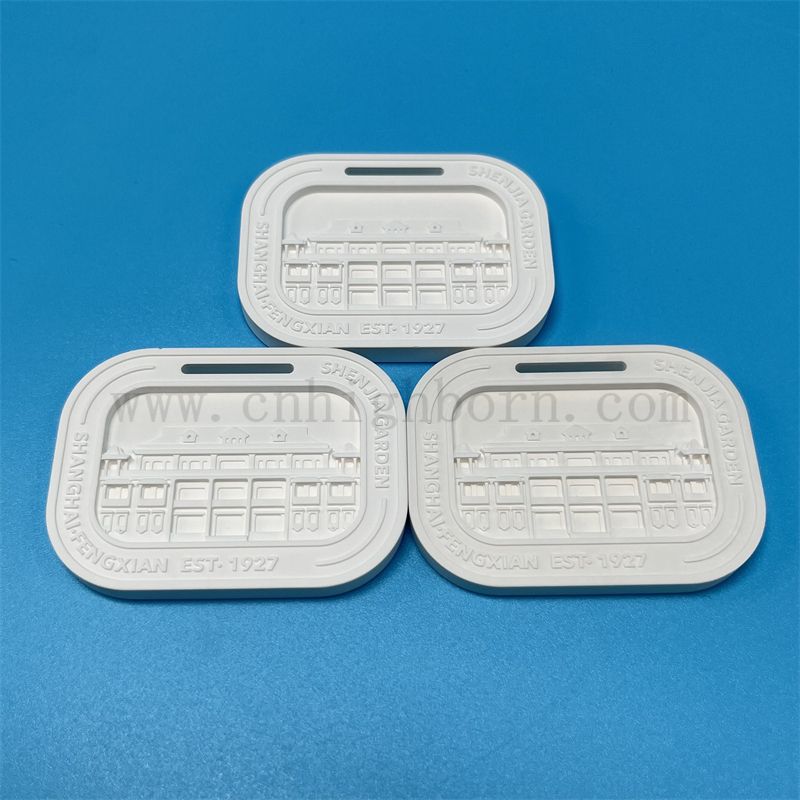 Logo Customized Ceramic Aromatherapy Tablette Duftputz Aroma Diffusor Duft Stein