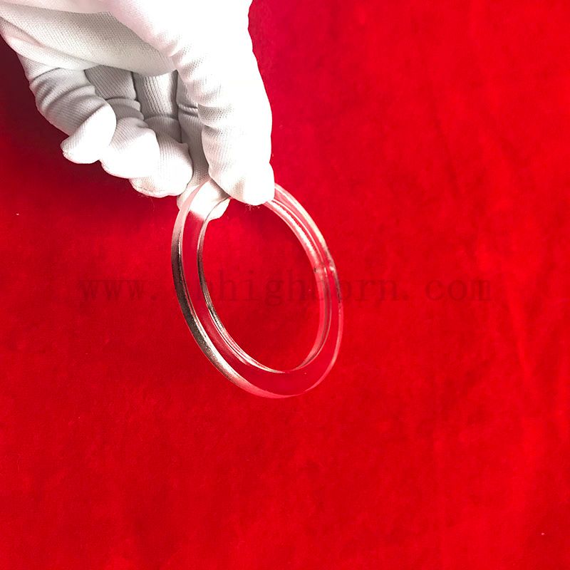 Quarzflansch f&uuml;r Halbleiter