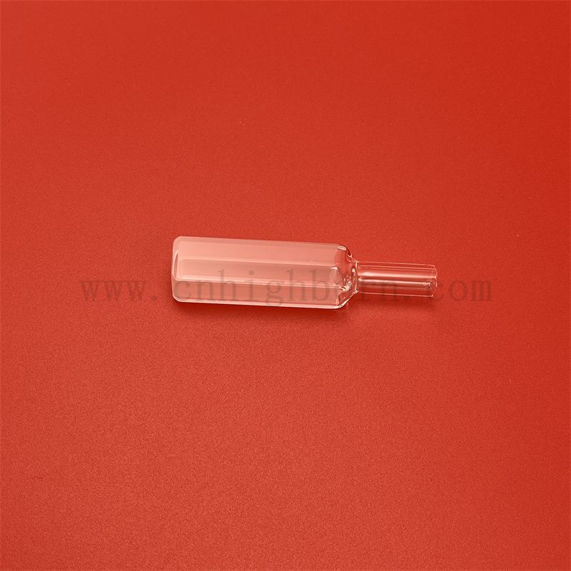 UV -Fluorometer optische Spektrophotometer Glasklauslänge 10 mm Quarzkuvette rechteckig mit abgestufter Dichtung