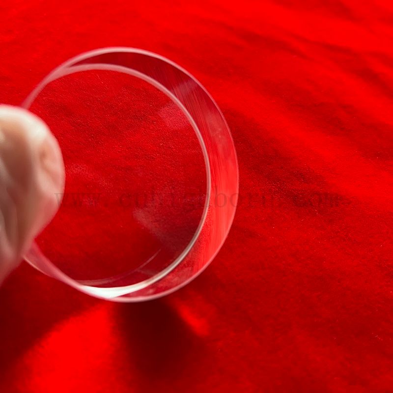 Customisierte hochwertige große transparente Quarz -Silica -Glasplatte mit großer Größe