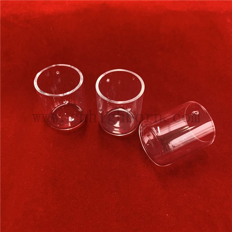 Schmelztiegel aus Quarzglas