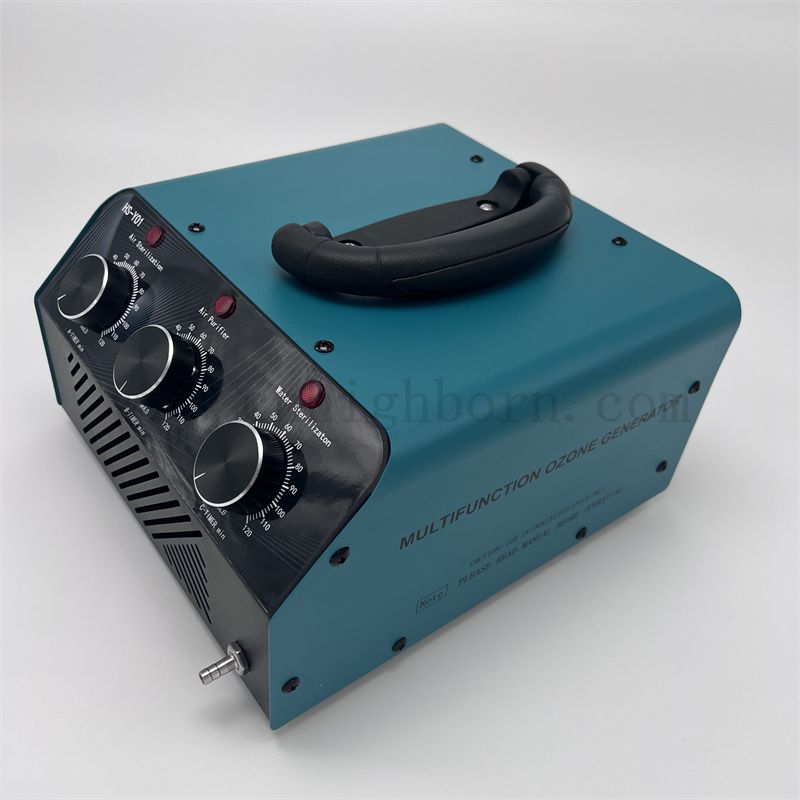 Hochwertiger O3 -Deodorizer Tragbarer Luftreiniger Ozongenerator mit Wasserbehandlungsfunktion