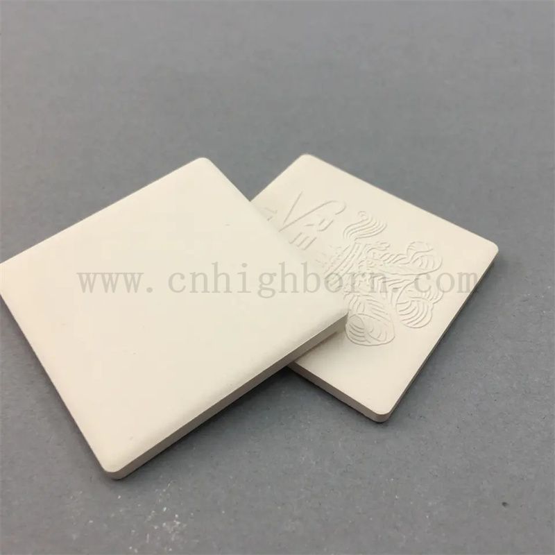 Customized Logo Lufterfrischer Gips Aroma Blatt Haus ätherische Öldiffusorplatte