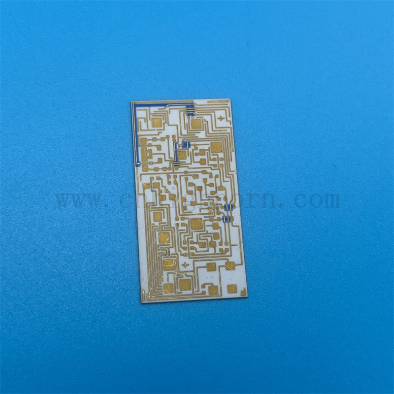 Customized Alumina Ceramic Dick Film Elektrische Schaltkreisplatte