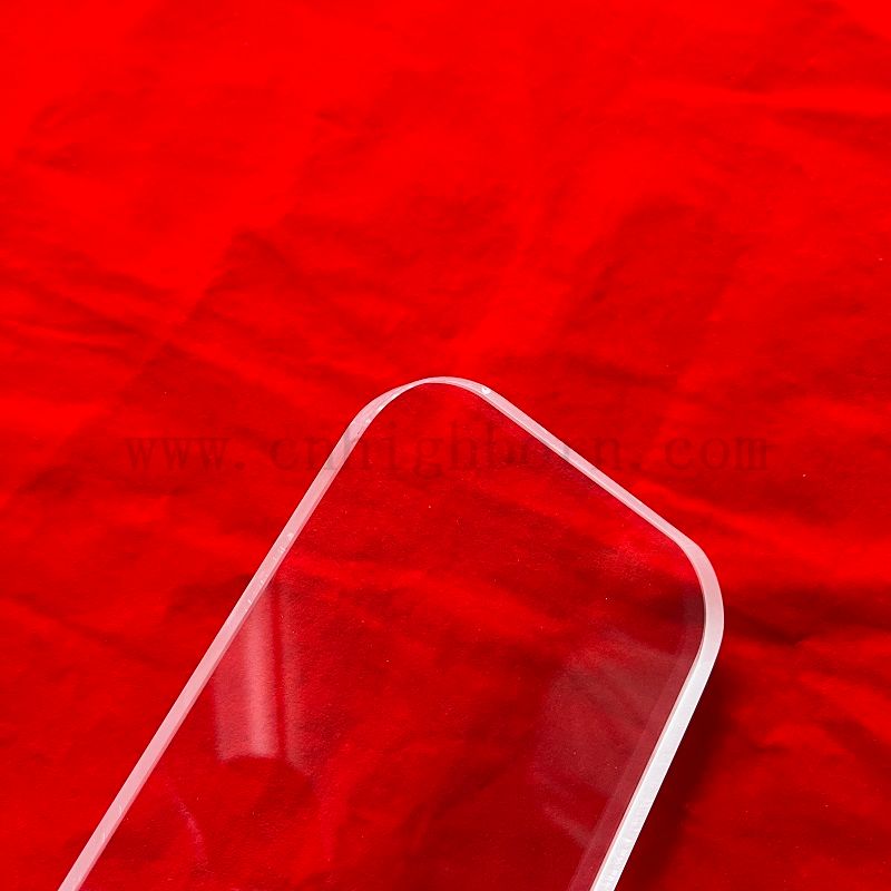 Fuster Kieselsäure Quarz rund quadratisch geschnittenes Quarzglassubstrat