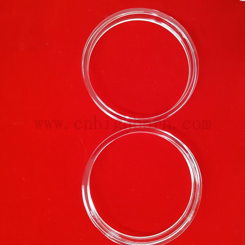 Speziell Quarzglasgelenkrohr mit geschmolzenem Kieselflansch produzieren 