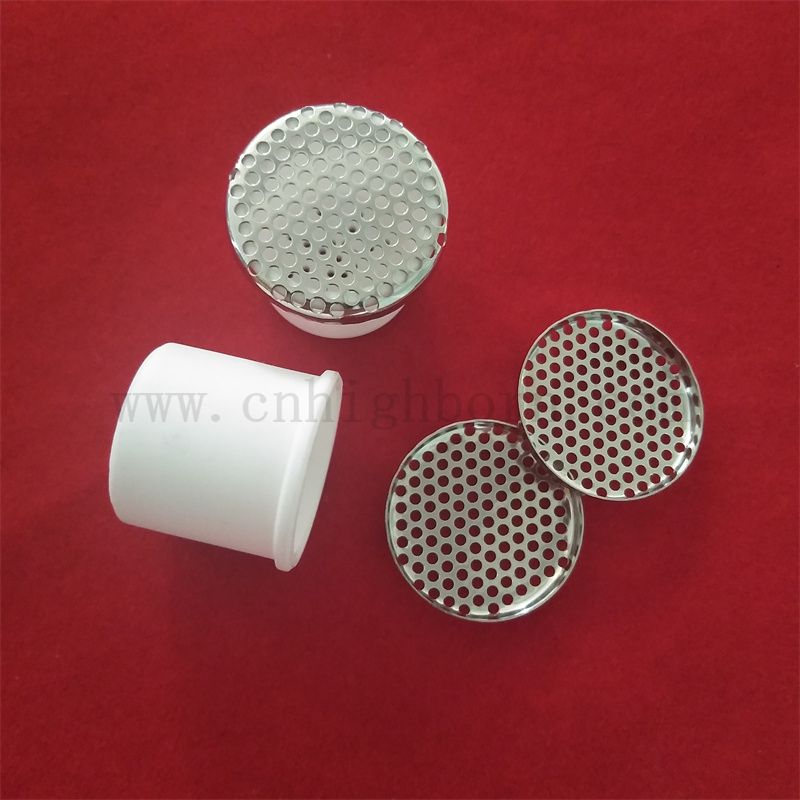  95% ige Aluminiumoxidkeramik Schmelzstahn Aluminiumoxid Elektronischer Zigarettenölbecher