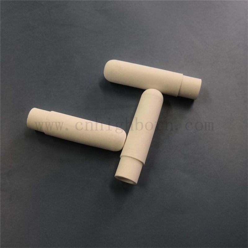 Hohe Porosität 45% poröser Aluminiumoxid -Keramik -Sondenrohrbecher für den Ergometer des Bodens Tensiometer