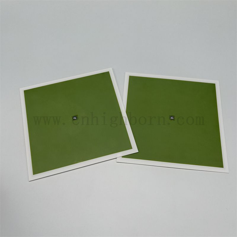 Customized hochwertiges, langlebensgrünes Filmbeschichteter Ozon Keramikplatte für Ozongeneratorzubehör