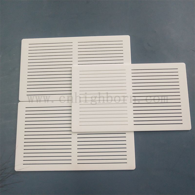 Customisierte hochpräzise Macor -Platten -maschinierbare Glaskeramikblech für Vakuumisolierung