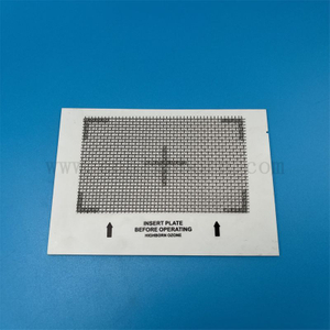 Edelstahl-Metallgitter-Keramik-Ozonplatte für den Einsatz in Ozonmaschinen