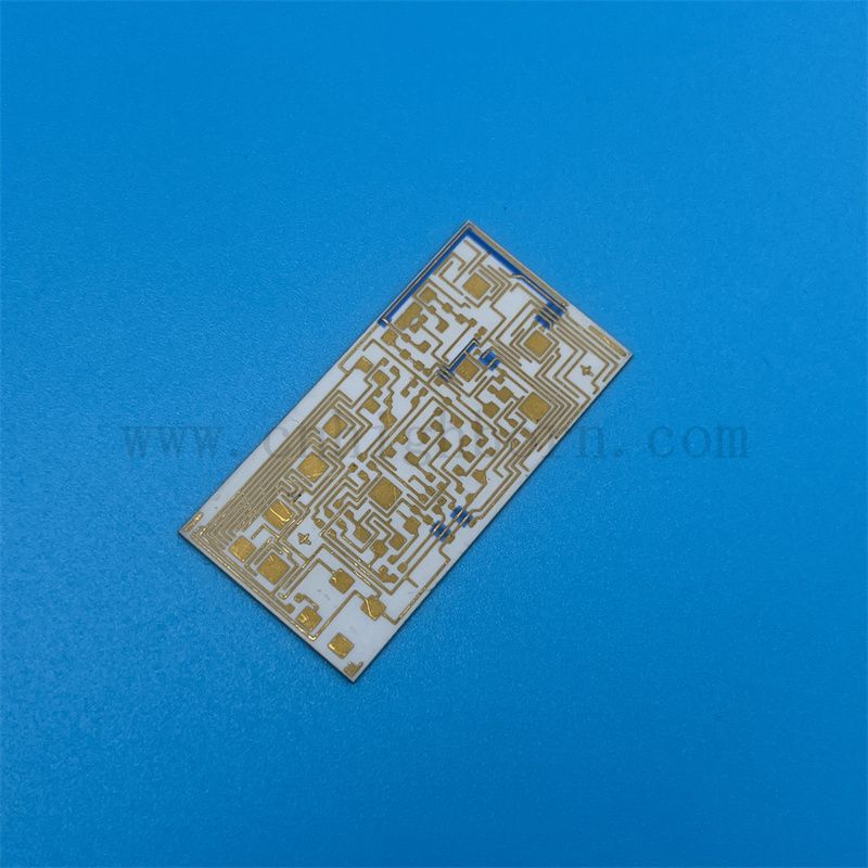 Customized Alumina Ceramic Dick Film Elektrische Schaltkreisplatte