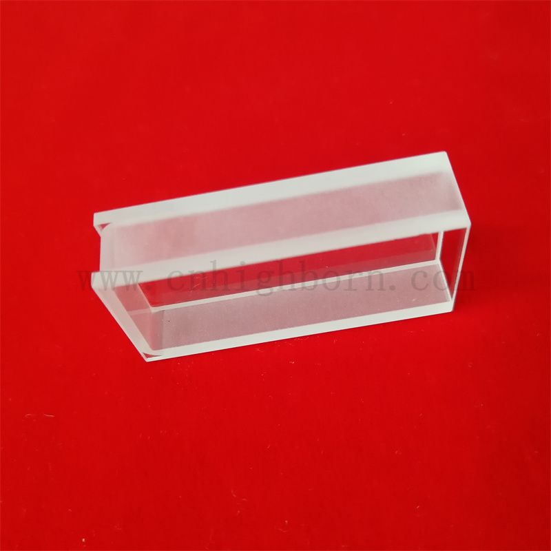 Laborforschung klarer Quarzinstrumenten -Standard -Spektrophotometer Quarzzellen optische Glaskuvetten