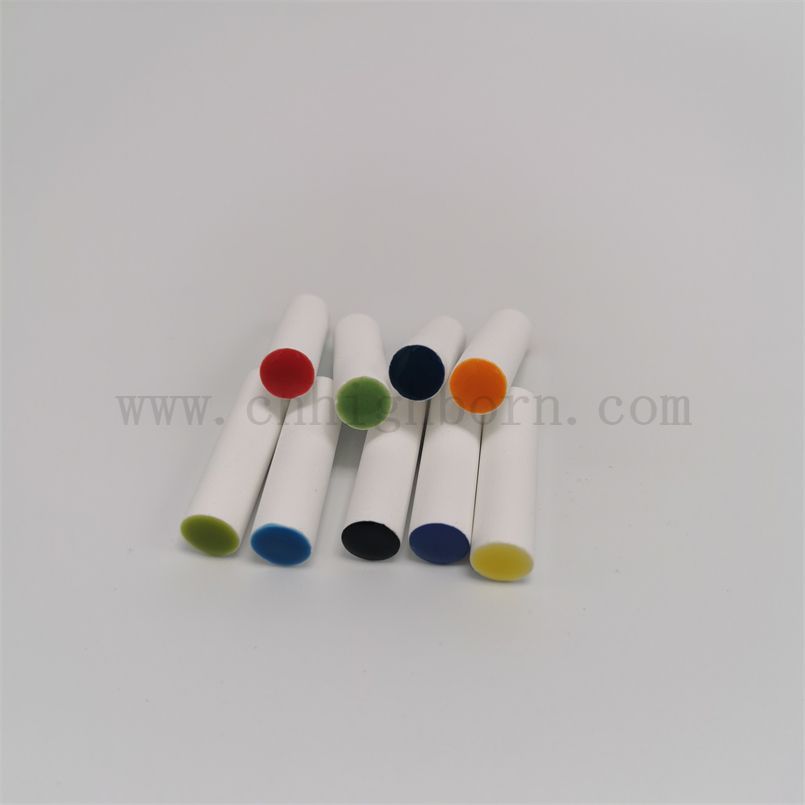 Farbverglasierte Auto Aromatherapie Stick ätherische Öl Flüchtige poröse Keramikstange