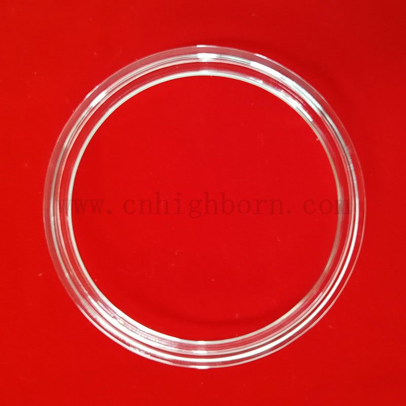 Speziell Quarzglasgelenkrohr mit geschmolzenem Kieselflansch produzieren 