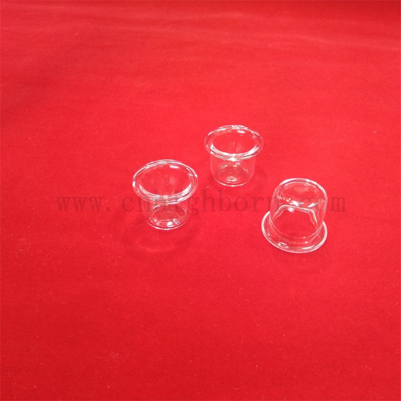 Labortests maßgeschneiderte Klare Wärmewiderstand Quarzglas Tiegel Crucible 