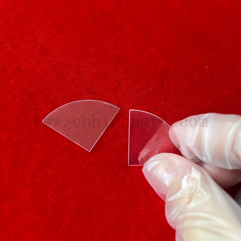 Klares Quarzglasfenster