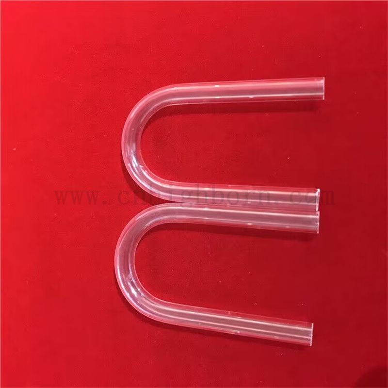 Wärmewiderstand Customized U -Form Fusions -Kieselglas -Quarzrohr