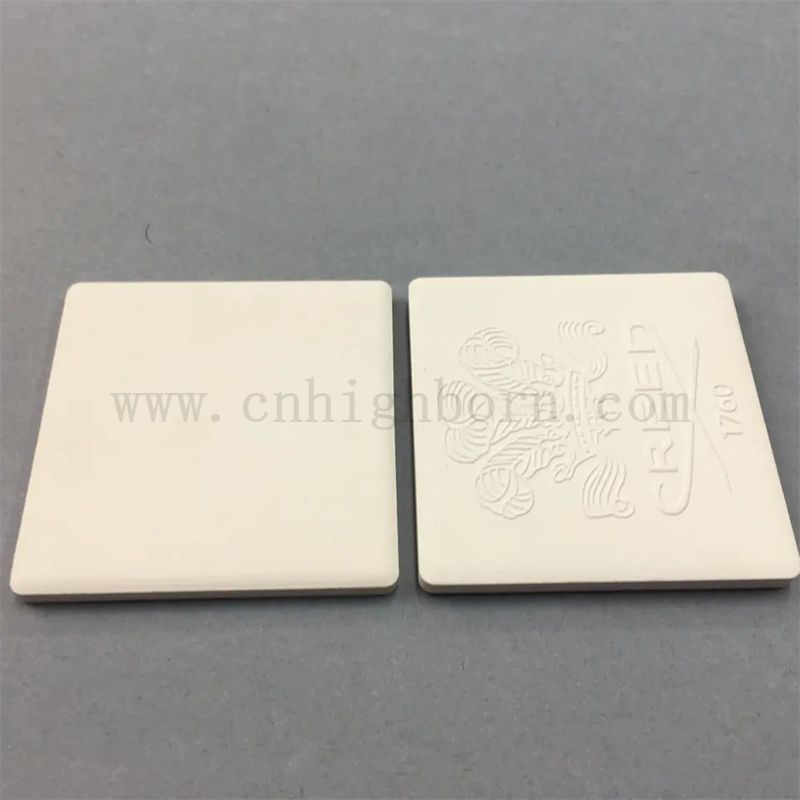 Customized Logo Lufterfrischer Gips Aroma Blatt Haus ätherische Öldiffusorplatte