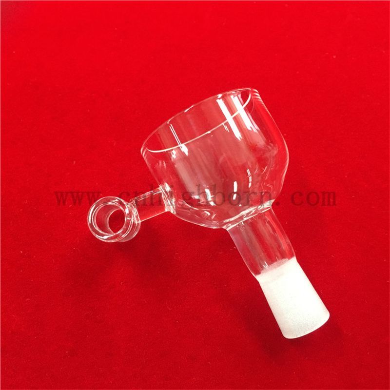 Hochreinheit Wärmefestigkeit Schüssel Form klarer Quarzglas Knaller