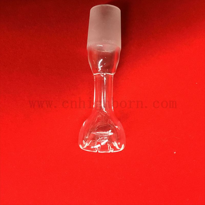 Wärmefestigkeit haltbarerer maßgeschneiderter Form transparenter Quarzglas Knaller