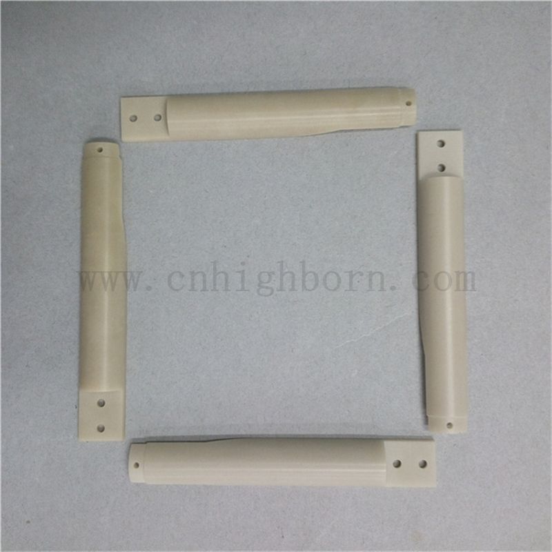 Hohe thermische Leitfähigkeit Aluminiumnitridkeramik -Teile tragen resistente Aln -Keramik -Stangenwelle