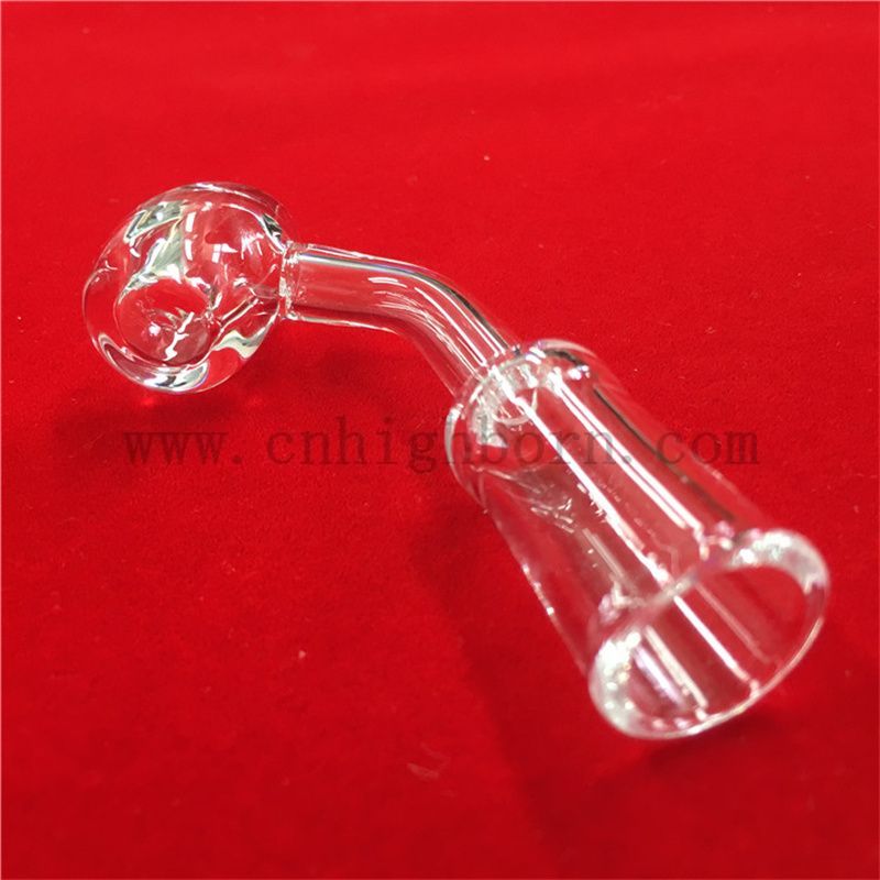 Hochtemperaturwinkelwinkel- und flacher oberer transparenter Quarz -Fusionskieselglasknaller