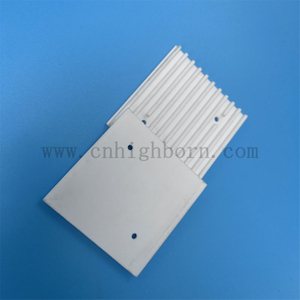 Hochtemperaturbeständiger Aluminiumoxid-Keramik-Kühlkörper, Al2O3-Keramik-Isolierplatte
