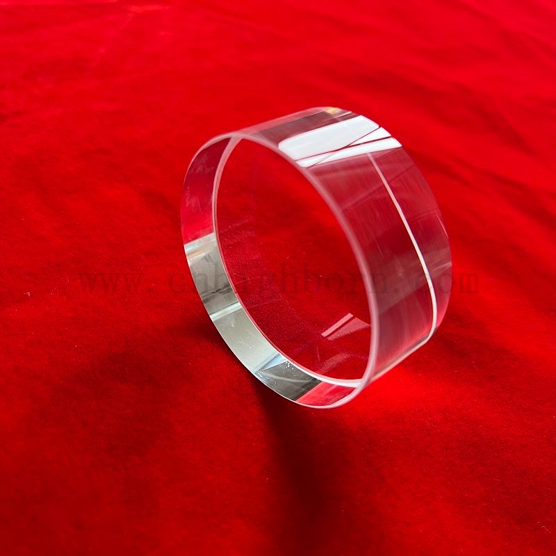 Customisierte hochwertige große transparente Quarz -Silica -Glasplatte mit großer Größe