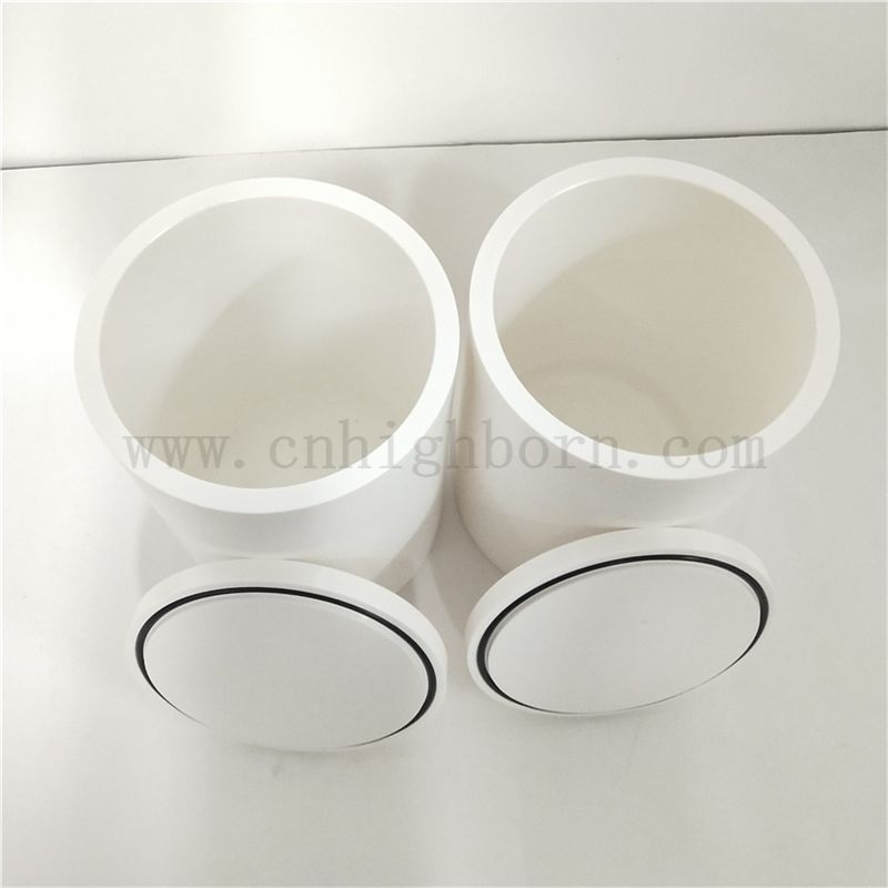 1000 ml ZRO2 Zirkonia Keramikplanetary Ball Mill Mahlgläser mit Deckel