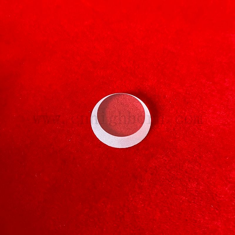 Scharfe runde Quarzglaslinsen für Taschenlampen