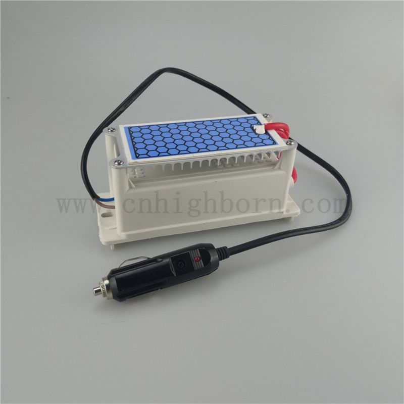  Luftreinigung tragbare Keramikplatte 12V 5G/HR Ozongeneratormodul Ozonizer