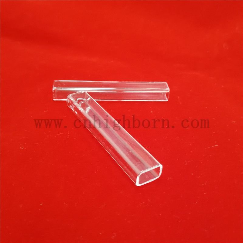quadratisches Quarzrohr