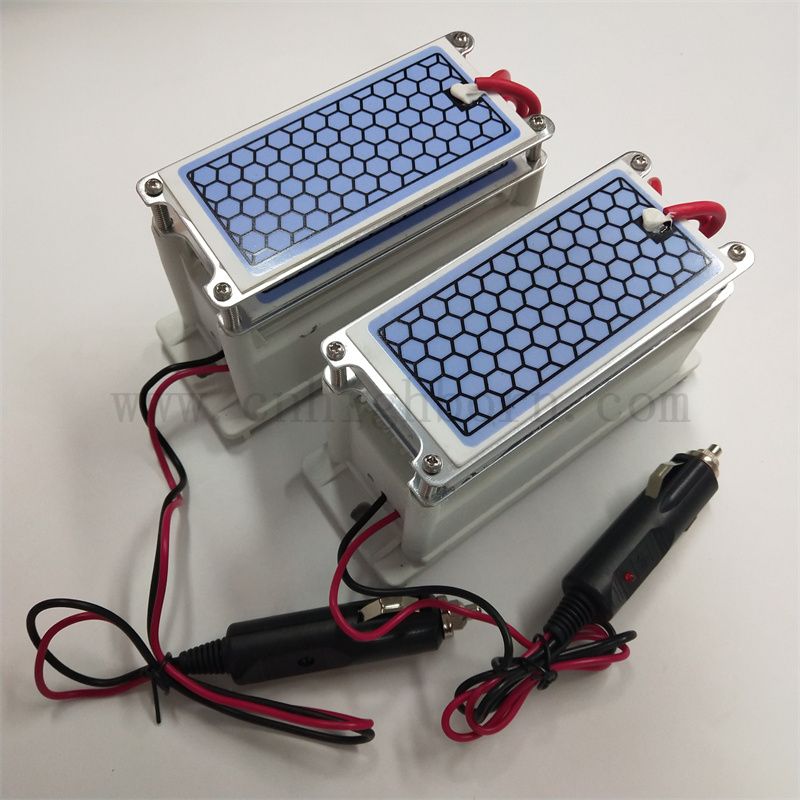 12V 10G/H Ozongenerator Kit Ozonatormodul mit Zigaretten -Leichterstopfen in Verbindung