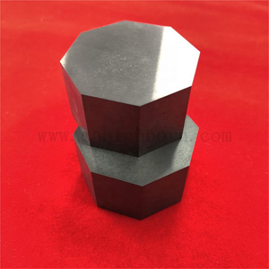 Polierte Siliziumnitrid-Keramikplatte Si3N4-Keramik-Sechskantplatte